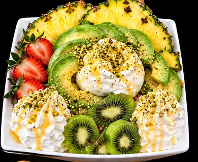 Avokado Fruktsallad